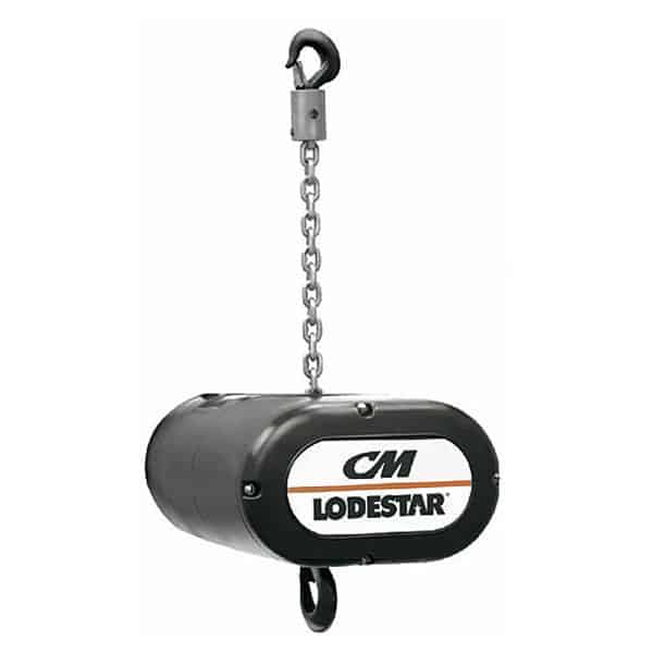 Huur de CM 1000kg Lodestar motortakel bij Riggingbox