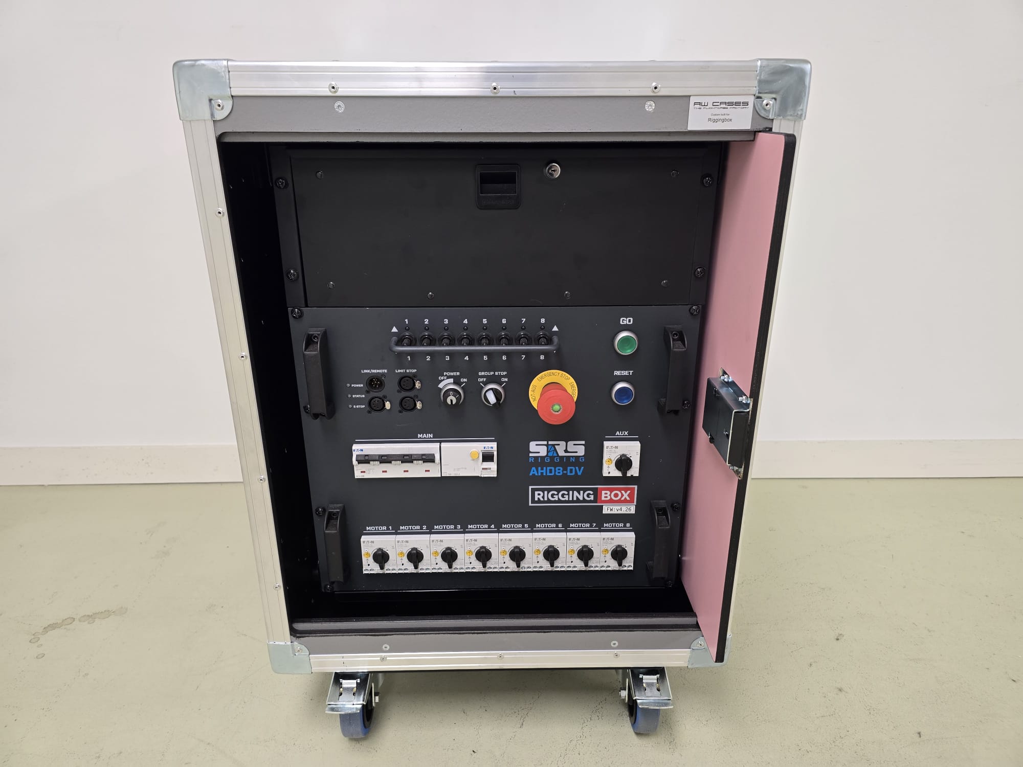 SRS AHD8-DV - hoist control by rigging box